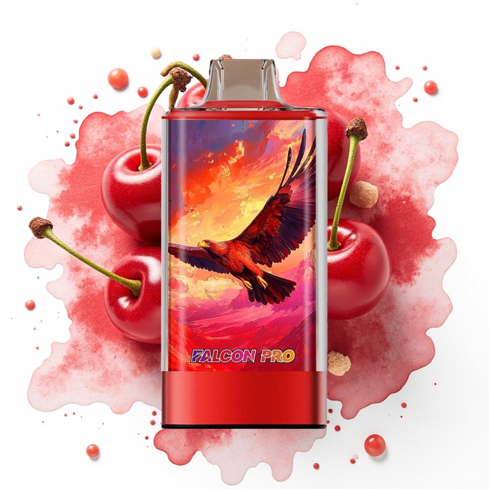 JNR Falcon Pro 28000 Engangs Vape Kirsebær Cola, 30ml, 28000 Puff, 5% Nikotin