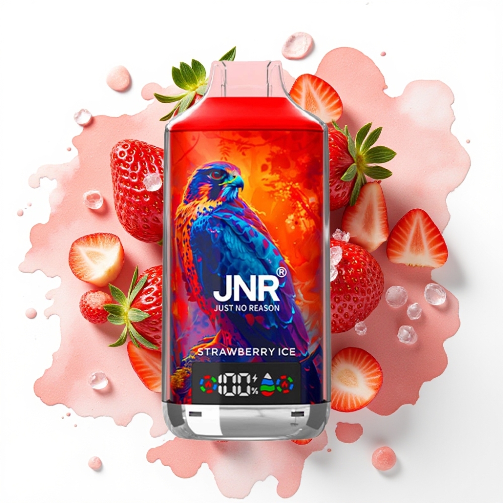 JNR Falcon X 18000 Puffs Jordbær Is 24ml 750mAh