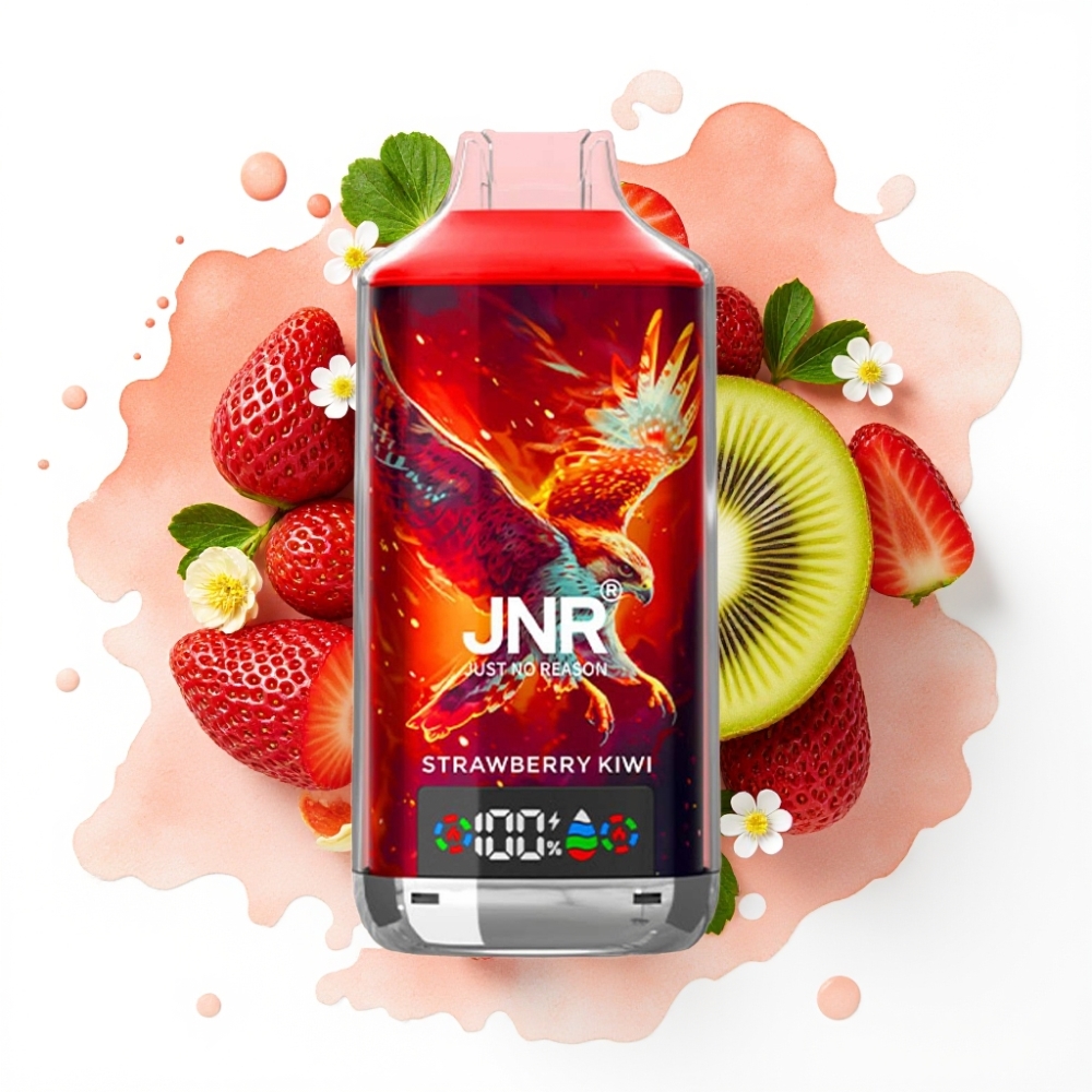 JNR Falcon X 18000 Puffs Jordbær Kiwi 750mAh 24ml Type-C