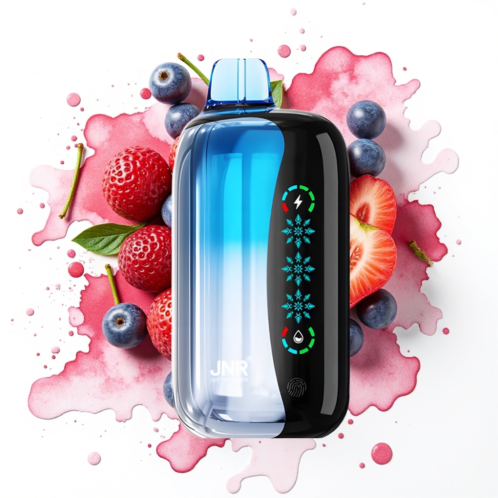 JNR Flex Ice 21000 Puffs Engangsdamp Blå Kirsebær Eksplosjon 26ml 5%