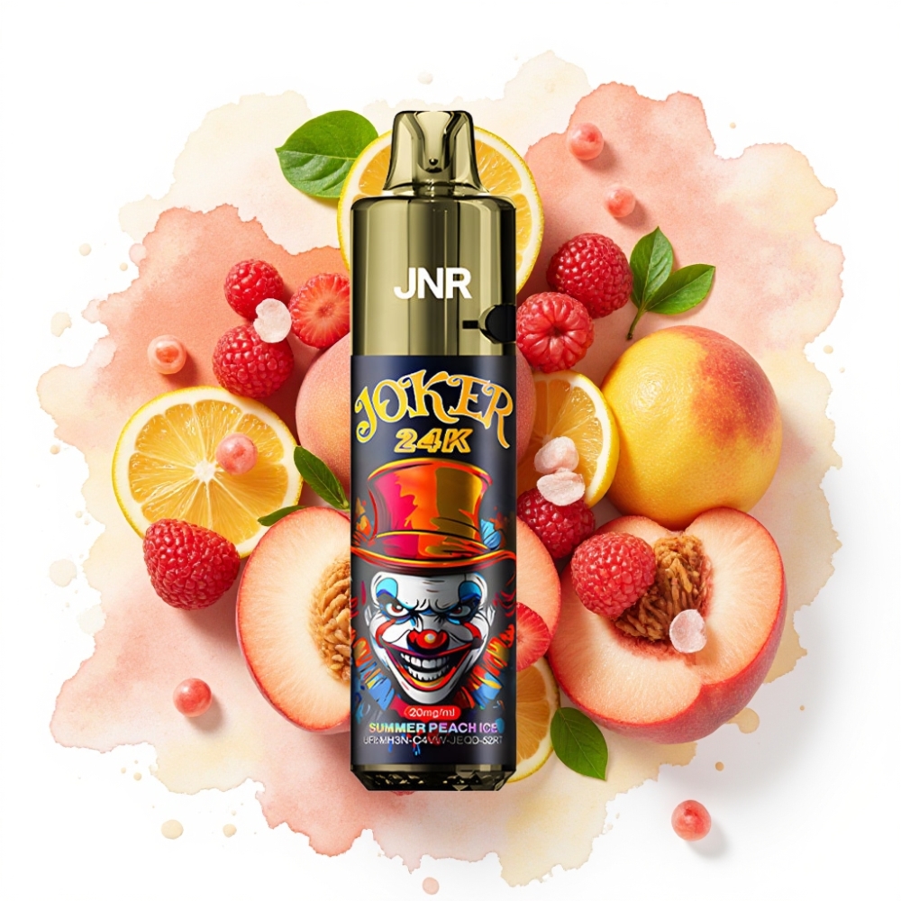 JNR Joker 24K Puffs Engangsdamp Sommerfersken Is 10ml 800mAh 24000 Puffs