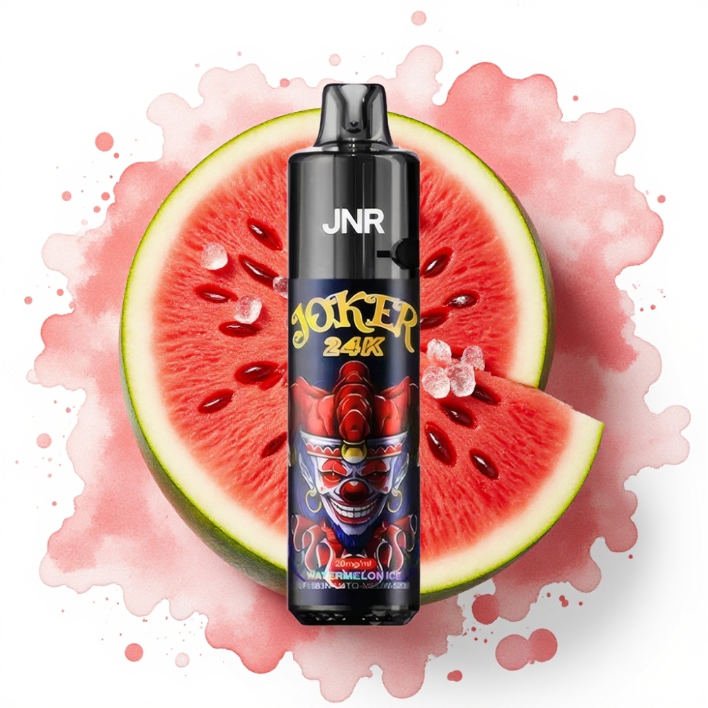 JNR Joker 24K Puffs Engangsvaper Vannmelon Is 2+10ml 800mAh 24000 Puff