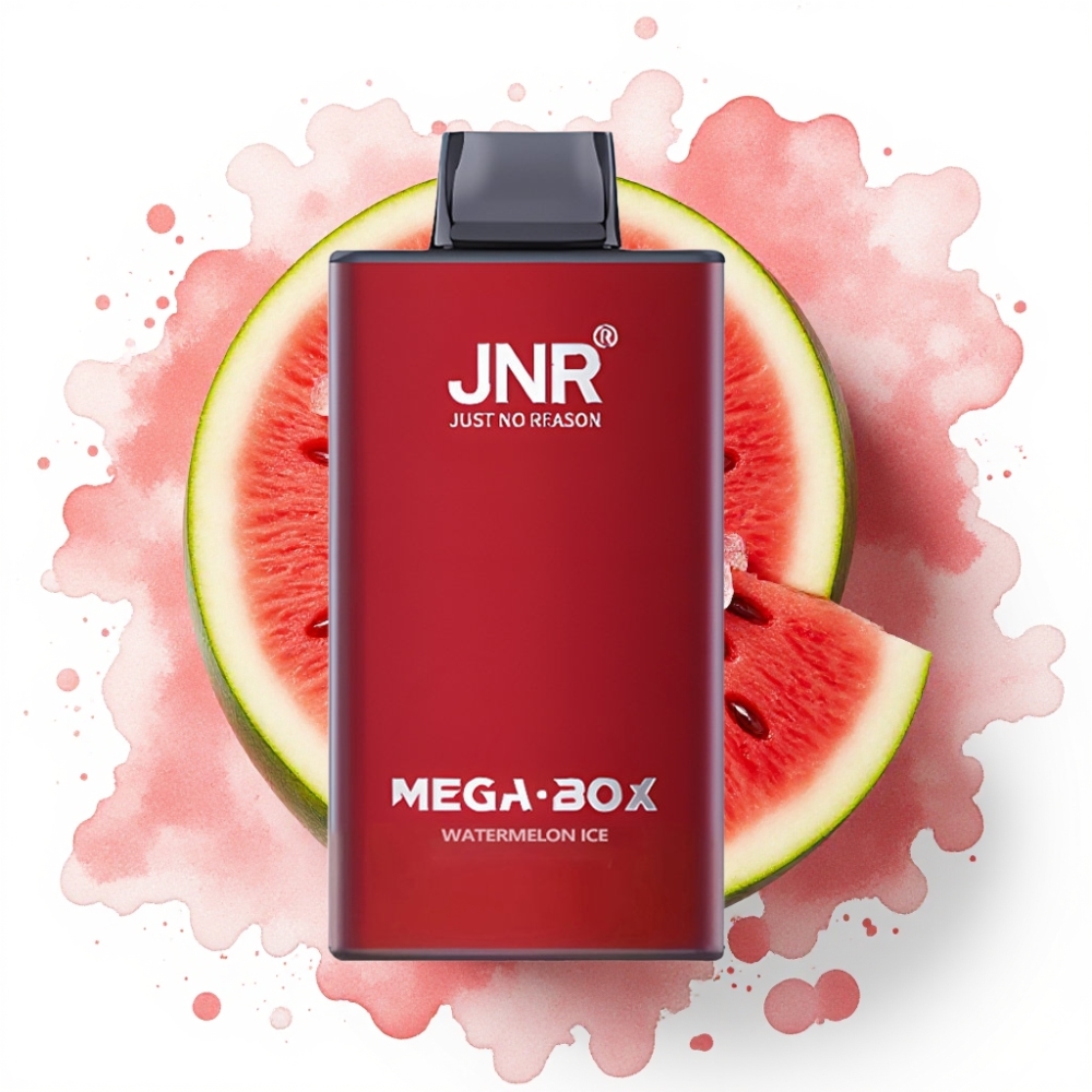 JNR Mega Box 25000 Puffs Engangs Vape Vannmelon Is, 30ml, 850mAh