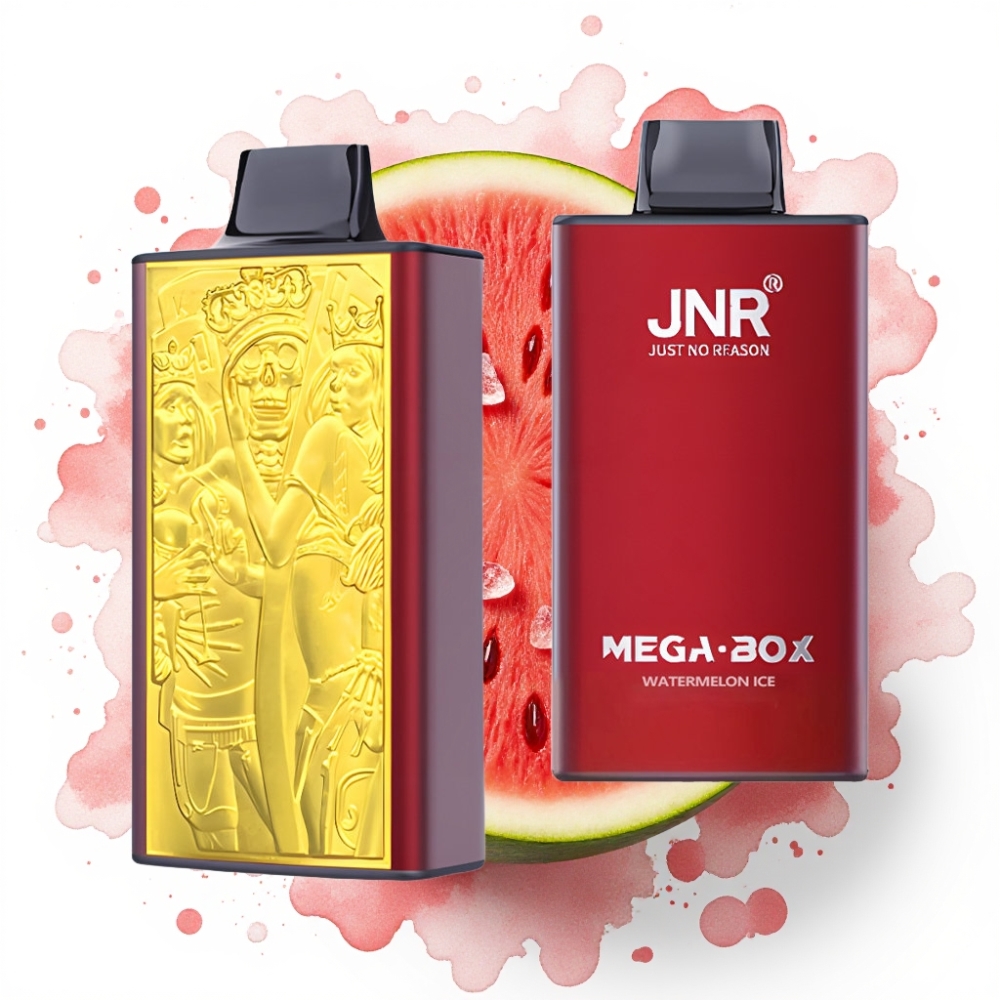 JNR Mega Box 25000 Puffs Engangs Vape Vannmelon Is, 30ml, 850mAh