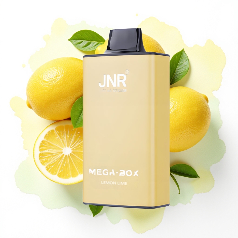 JNR Mega Box 25000 Puffs Engangsdamp Sitron & Lime, 30ml, 850mAh, Type-C