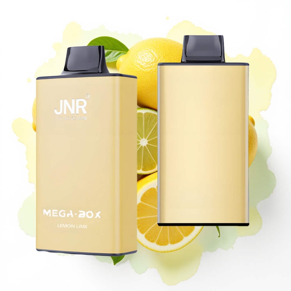 JNR Mega Box 25000 Puffs Engangsdamp Sitron & Lime, 30ml, 850mAh, Type-C