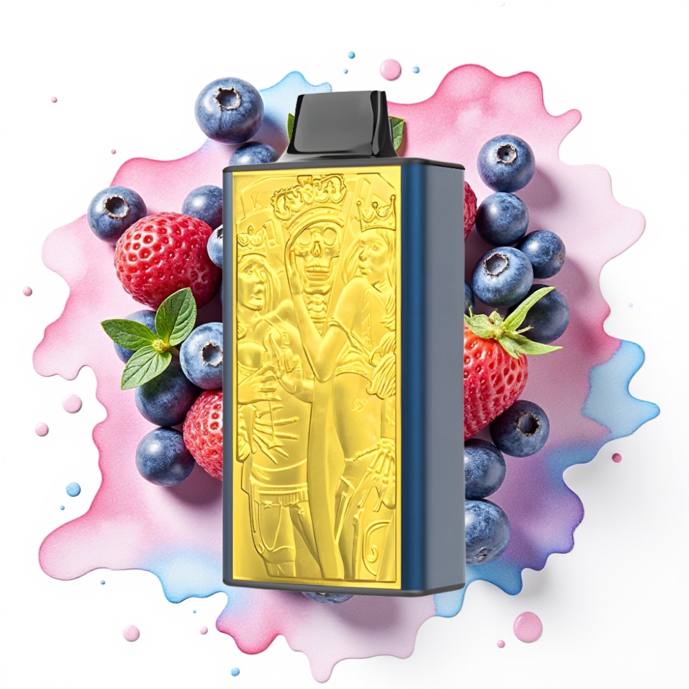 JNR Mega Box 25000 Puffs Engangsvaper Blåbæris 30ml 850mAh