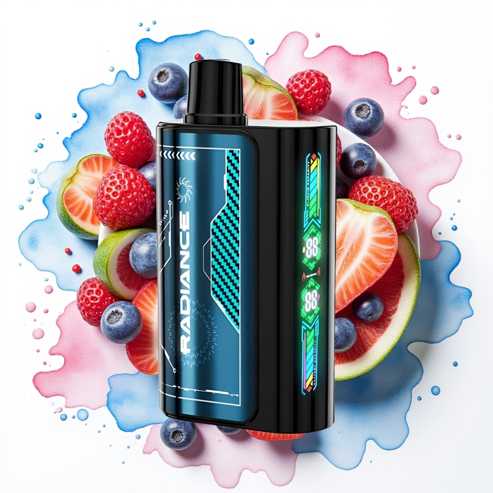 JNR Radiance 31000 Puffs Disposable Vape BLÅBÆR IS 28ml 950mAh
