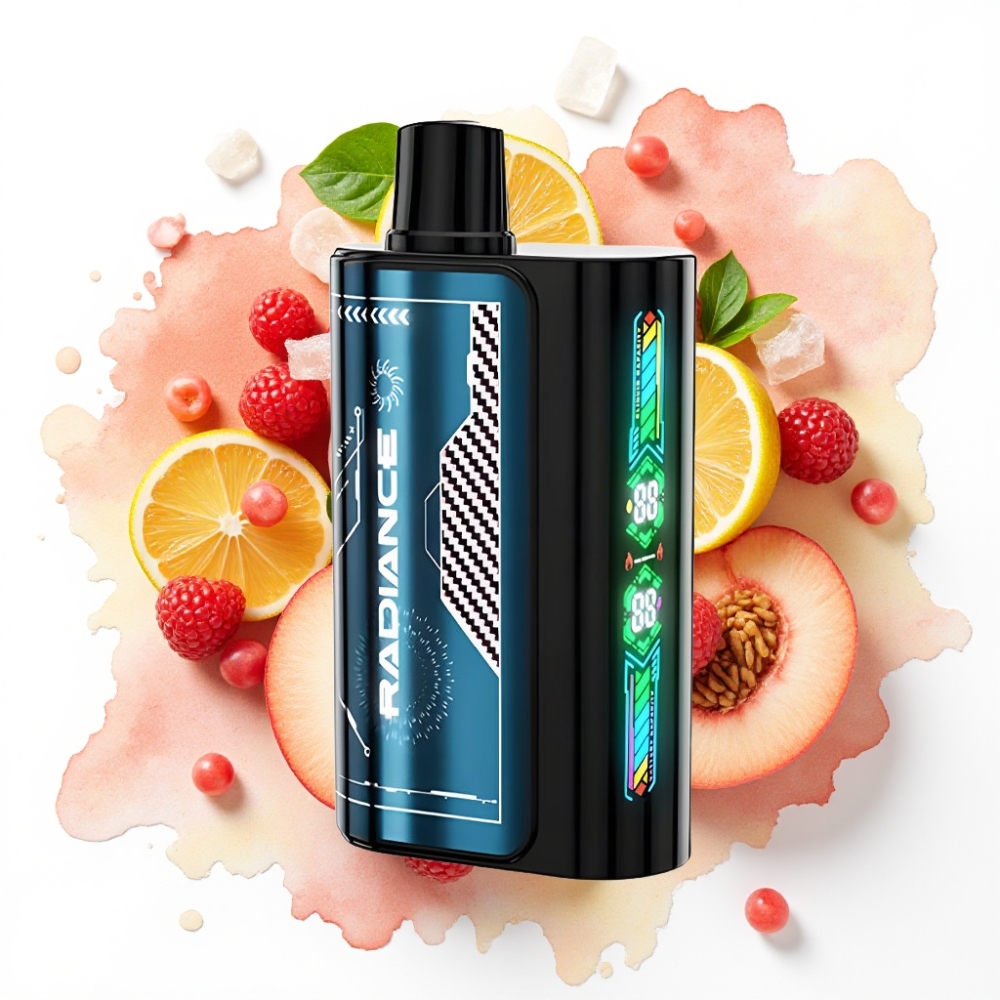 JNR Radiance 31000 Puffs Engangs Vape SOMMERFERSKEN IS – 28ml, 950 mAh, Type-C
