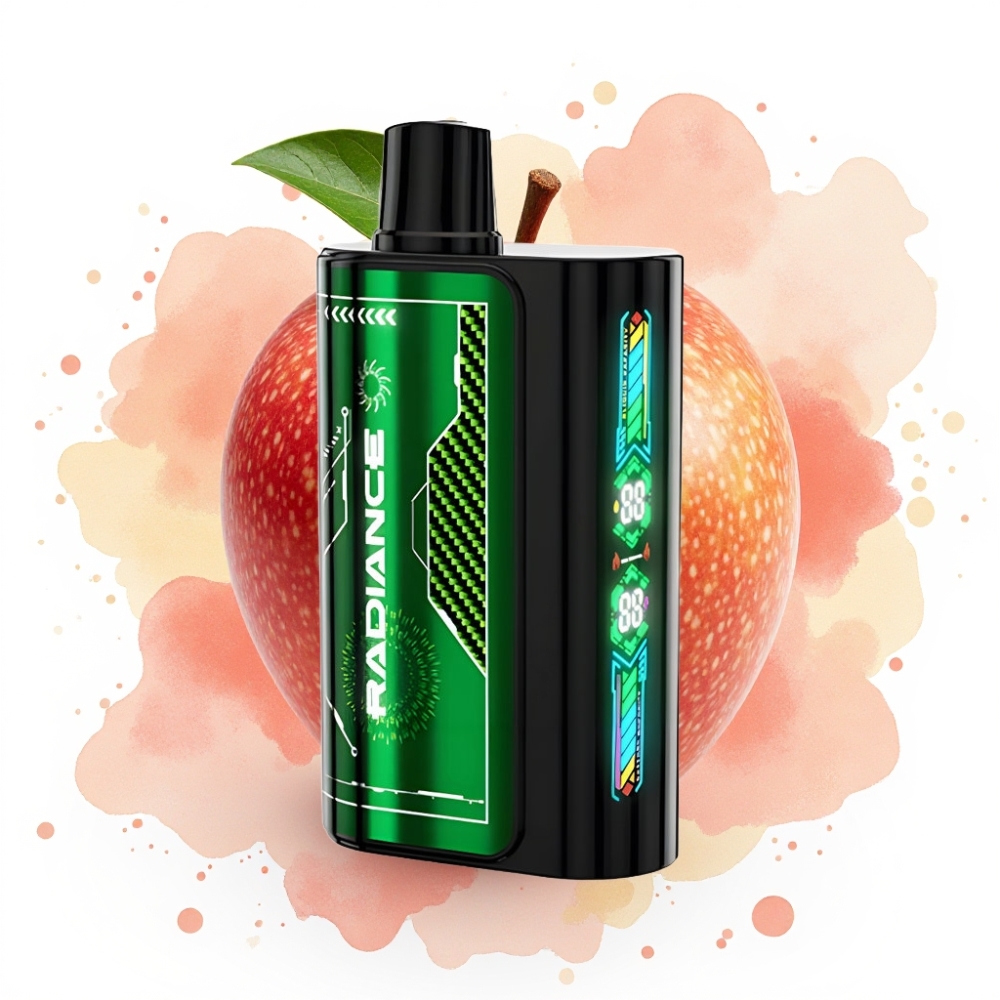JNR Radiance 31000 Puffs Engangsvaper DOBBELT EPLE – 28ml, 950 mAh, Type-C