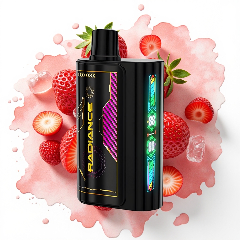 JNR Radiance 31000 Puffs Engangsvaper JORDBAERIS 28ml 950mAh