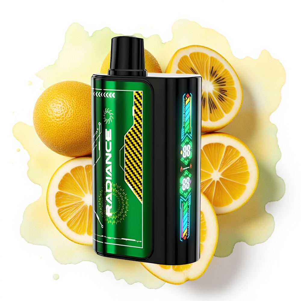 JNR Radiance 31000 Puffs Engangsvaper PASSION FRUKT KIWI – 28ml, 950 mAh, Type-C