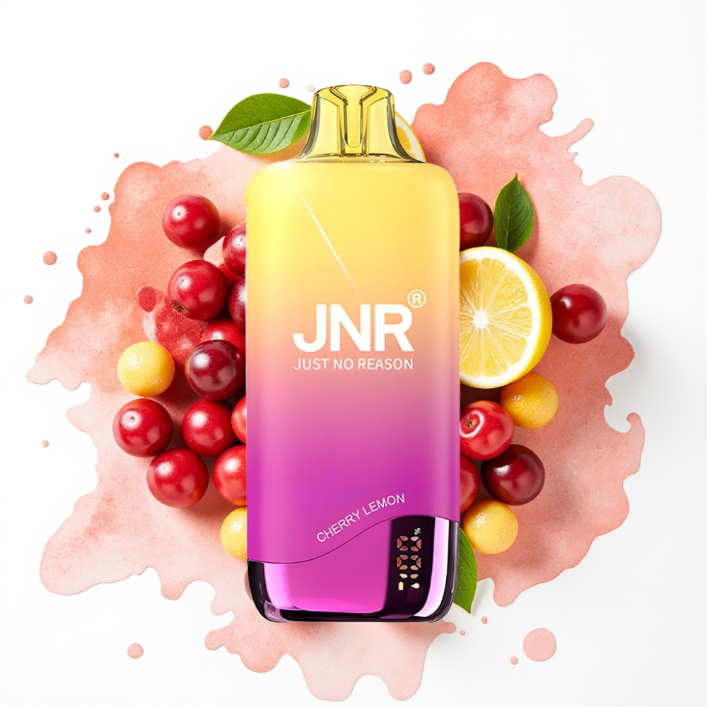 JNR Rainbow 10500 Puffs Engangsvape Kirsebær Sitron – 10500 Puffs, 18ml, 600mAh