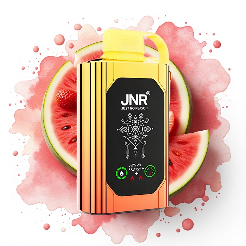 JNR Shisha Hookah Box 20500 Puffs Vannmelon Jordbær Bubblegum – 1000mAh, Type-C