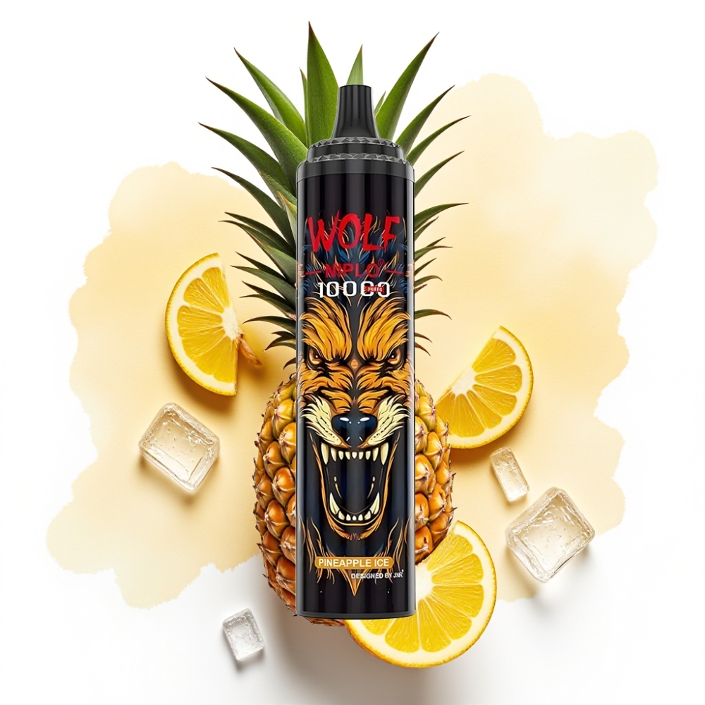 JNR Wolf Niplo 10000 Puffs Ananas Is 20ml 5% Type-C