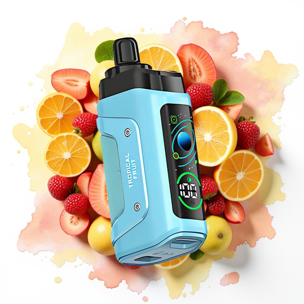 Razz Bar 45000 Puffs Engangsvape Tropisk Frukt – 45000 Puff, 1.0 Ohm, 20 mg/ml