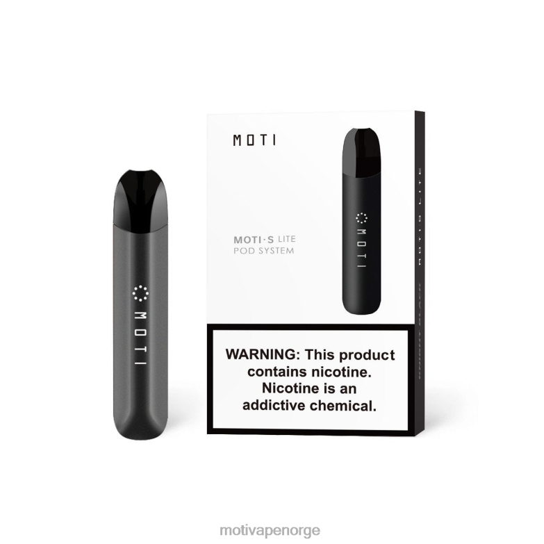 MOTI vape Norge | MOTI S Lite førsteklasses enhet ridder svart PLPR8111